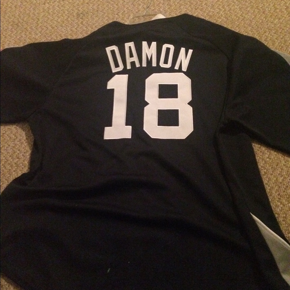 Damon Yankees Laser Jersey